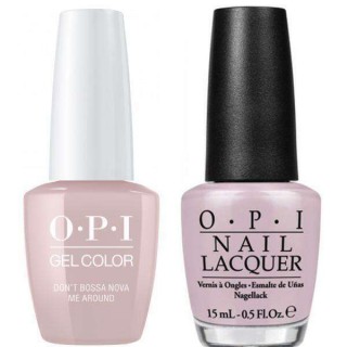 OPI GelColor And Nail Lacquer, A60, Don't Bossa Nova Me Around, 0.5oz 
